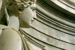 Tomb of Napoleon Bonaparte (detail of One of the 12 Winged Victories)